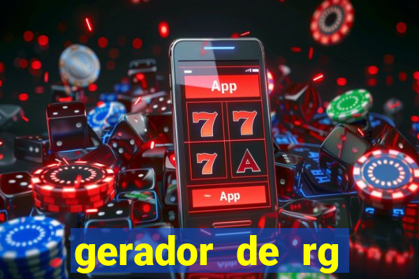 gerador de rg frente e verso